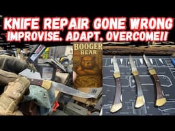 Craftsman Knife Repair Gone Wrong! Adapt. Improvise. Overcome!