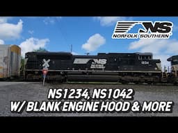 NS1234, NS1042 w/ Blank Engine Hood & More At Highland Crossing