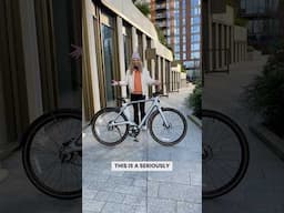 A carbon fibre city commuter electric bike from Fiido FULL of tech!
