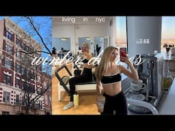winter diaries | pilates, reading, matcha + sunday reset