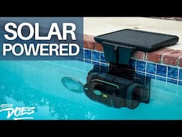No Cords, No Charging?! Wybot S2 Solar Pool Vacuum in Action