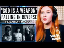 Vocal Coach Reaction/Analysis of Falling in Reverse "God is a Weapon" | the storytelling is insane