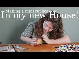 I Make A Miniature Version Of My New House With Some Sneak Peeks Inside!