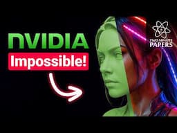 NVIDIA’s New AI: Impossible Video Game Animations!