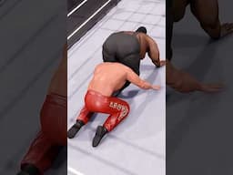 Big Daddy V Vs The Great Khali WWE 2K25! #wwe2k25 #shorts