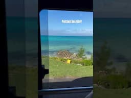 Bermuda Beach Views from the Car Window 🌴🚗✨