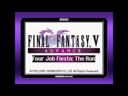 2025 Final Fantasy V Four Job Fiesta Opening Race