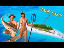DAY 45 CAMPING & LIVING FROM THE OCEAN🏝️ (Most Amazing Nature Show!)