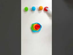 color mixing || clay art #shorts #youtubeshorts
