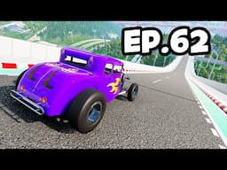 Which Automation Mod Can Fly The Furthest On The NEW Car Jump Arena? PART 62 - BeamNG Drive Mods