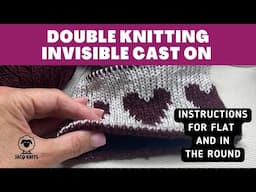 Mastering the Double Knitting Invisible Cast On