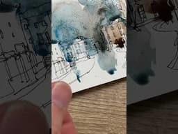 Watercolour wash #art #painting #watercolorlandscape
