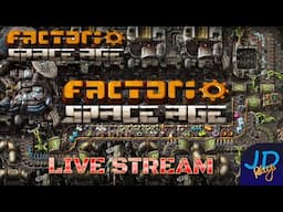 🔴 Live ⚒️ Space Age Speed Run 11h 55min to beat ⛏️ Factorio 2.0 Live Stream Lets Play, Tutorial