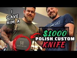 Exciting Random People By Giving Away Thousands in Knives at Worlds Biggest Knife Show BladeShow2025