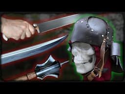 Could a Leather Helmet Save Your Life? - Real Test: Swords, Mace, Rugger...