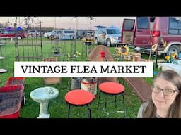 The First Flea Market of the Year | Shop With Me | Vintage Flea Market