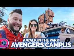 Take a Walk in the Park through Avengers Campus at Disney California Adventure with Ryno & Hannah