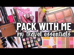 What’s in my TRAVEL MAKEUP BAG! Pack with me for a 10 day trip!