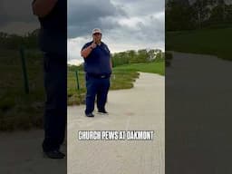 How to play Oakmont’s Church Pew bunkers with Barstool Beef ​⁠@BrexHQ