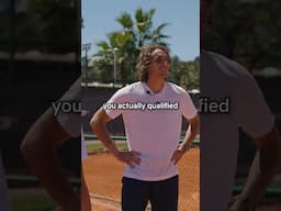 When Tsitsipas surprises you on court!  #tennis #stefanostsitsipas #tsitsipas