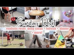 ✨ SUNDAY RESET \\ extreme deep clean with me + declutter + refresh \\ Cleaning Motivation