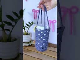 Crochet Water Bottle Holder Trailer #shorts