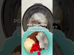 Slow cooker choc pudding recipe. Perfect for feeding a crowd!Recipe linked below #slowcookerrecipes