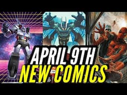 NEW COMIC BOOKS RELEASING APRIL 9TH 2025 DC  MARVEL COMICS PREVIEWS COMING OUT THIS WEEK #comic