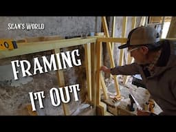 Framing Out The Problem Wall Begins!