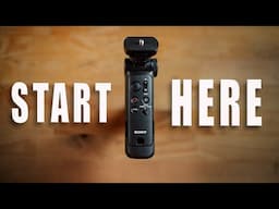 Sony GP-VPT3 Shooting Grip Tutorial - How-To Pair and Use