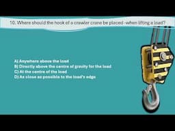 CPCS RT02 Crawler Crane (10T+) Renewal: FREE Mock Test | Pass Your Blue Card!