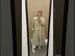 THRIFT WITH ME - I FOUND A BURBERRY TRENCH! 🧥 #shorts #thriftwithme #thrifthaul #thrifting
