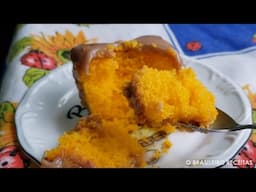 BOLO DE CENOURA INFALÍVEL (NÃO FICA SOLADO NUNCA) MUITO FOFINHO, RÁPIDO E FÁCIL