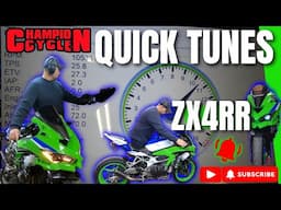 ZX4RR QUICK TUNE, JUST HOW RESTRICED ARE THESE BIKES AFTER ALL ?