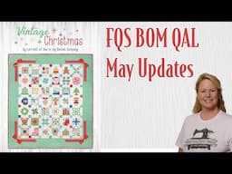 #FQS Vintage Christmas BOM May Blocks, Giveaway Friday! The Stitchuation Room, 5-23-24