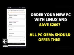 All computer OEMs should be doing this!