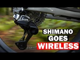 First Look at Shimano's All-New XTR Group and It's WIRELESS!