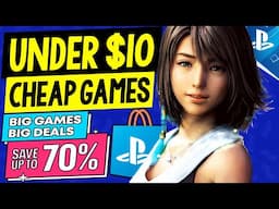 15 AMAZING PSN Game Deals UNDER $10! PSN Big Games Big Deals Sale 2025 CHEAP PS4/PS5 Games to Buy!