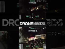 Which DJI Drone Sees Better At Night? Mavic3E vs Matrice4E