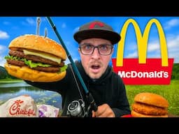 I Used Fast Food Items as Catfish Bait