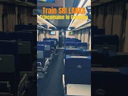 Train ride in Sri Lanka from Trincomalee to Colombo #trincomalee #colombo