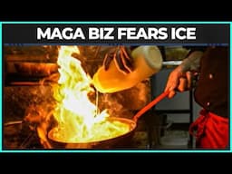 MAGA Supporter Forced To CLOSE RESTAURANT After In Fear Of ICE