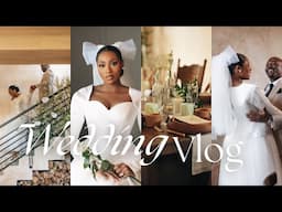 WEDDING VLOG: INTIMATE CIVIL CEREMONY, FITTINGS, PHOTOSHOOT, MAKEUP & MORE | DIMMA UMEH