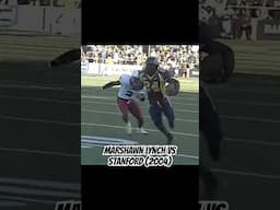 The original BEASTQUAKE ​⁠@MarshawnLynch #cfb #collegefootball