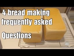 Bakery business frequently asked questions! Bread making tips.