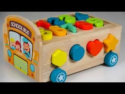 Best Learn Shapes, Vehicles, Numbers & Colors, Toy Learning Video for Toddlers