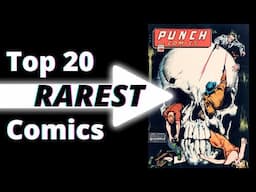 20 RARE Comic Books Worth a $Fortune$