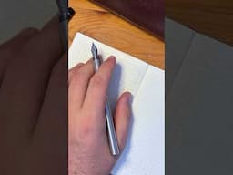 The fountain Pen from Wingback. My review is coming later in April!  #fountainpen #shorts