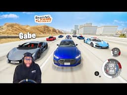 GETTING CHASED BY COPS IN SUPERCARS IS TERRIFYING lmaooo