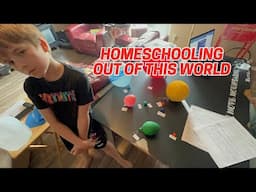 The Solar System ~ Colton’s Final Big Project of the Year ~ Homeschool Diaries
